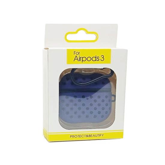 FASHION DESIGN SILICON CASE WITH KEYCHAIN HOOK FOR APPLE AIRPODS 3 FASHION DESIGN SILICON CASE WITH KEYCHAIN HOOK FOR APPLE AIRPODS 3